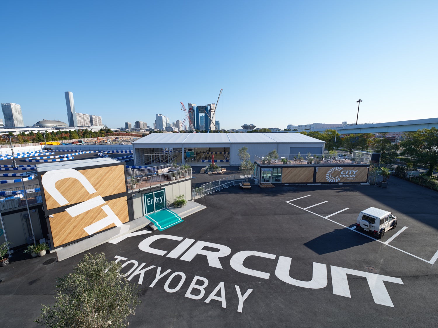 国内最大級のEV(電動)カートを中心とした都市型サーキット「CITY CIRCUIT TOKYO BAY(シティサーキット東京ベイ)」